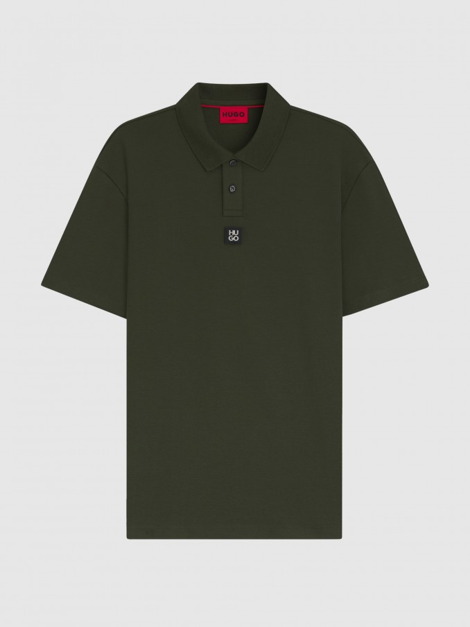 Polo Hombre Verde Hugo Boss