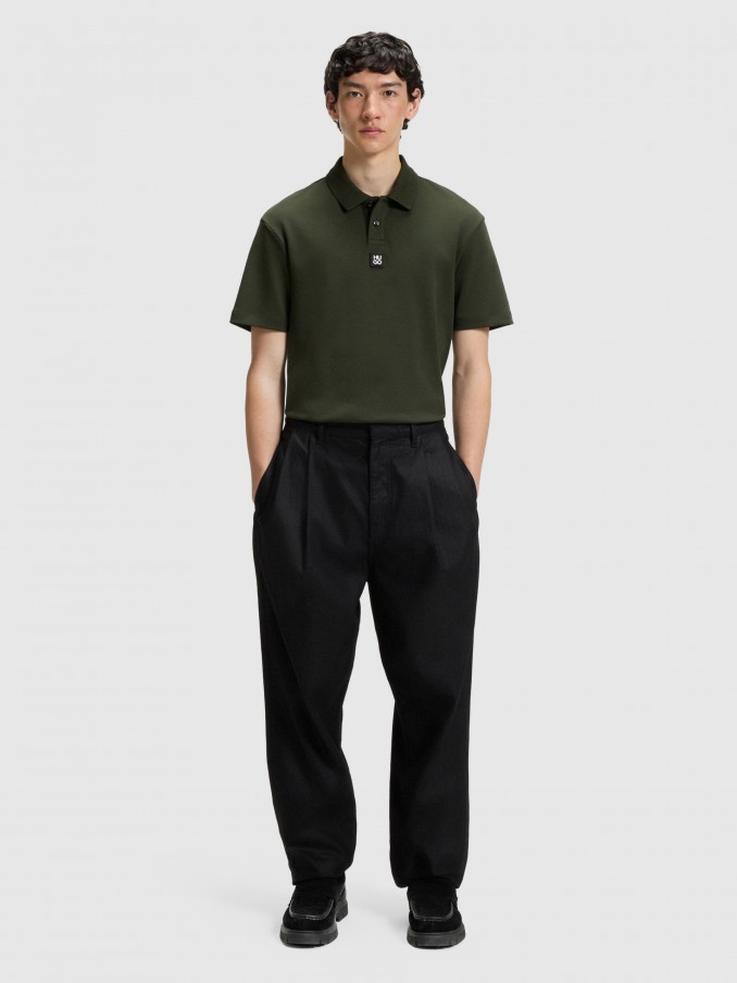 Polo Hombre Verde Hugo Boss