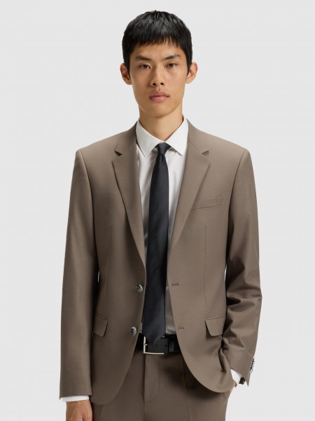 Cinturon Hombre Negro Hugo Boss