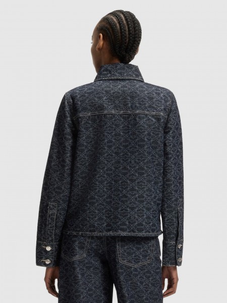 Jacket Woman Jeans Hugo Boss