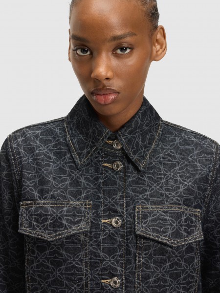 Jacket Woman Jeans Hugo Boss