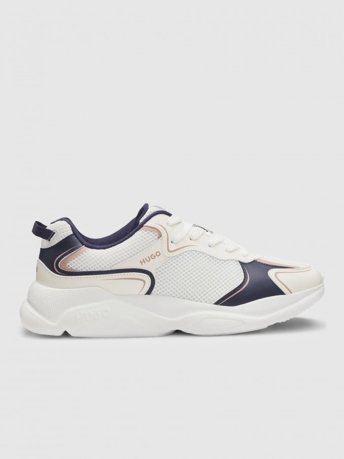 Sneakers Woman Cream Hugo Boss