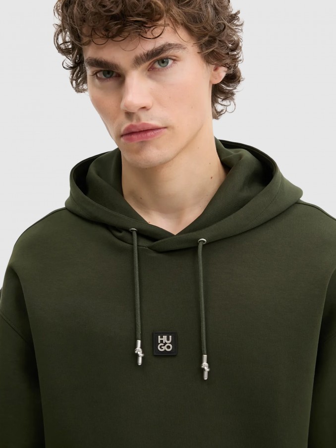 Jersey Hombre Verde Hugo Boss