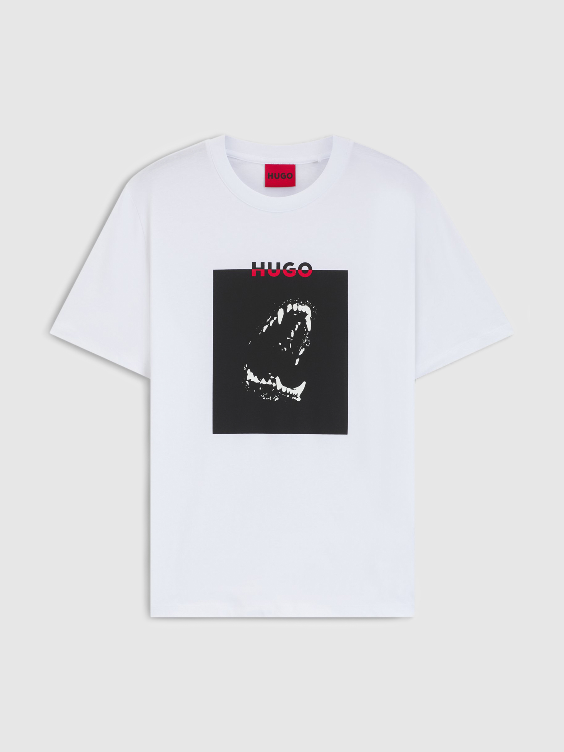 T-Shirt Man White Hugo Boss