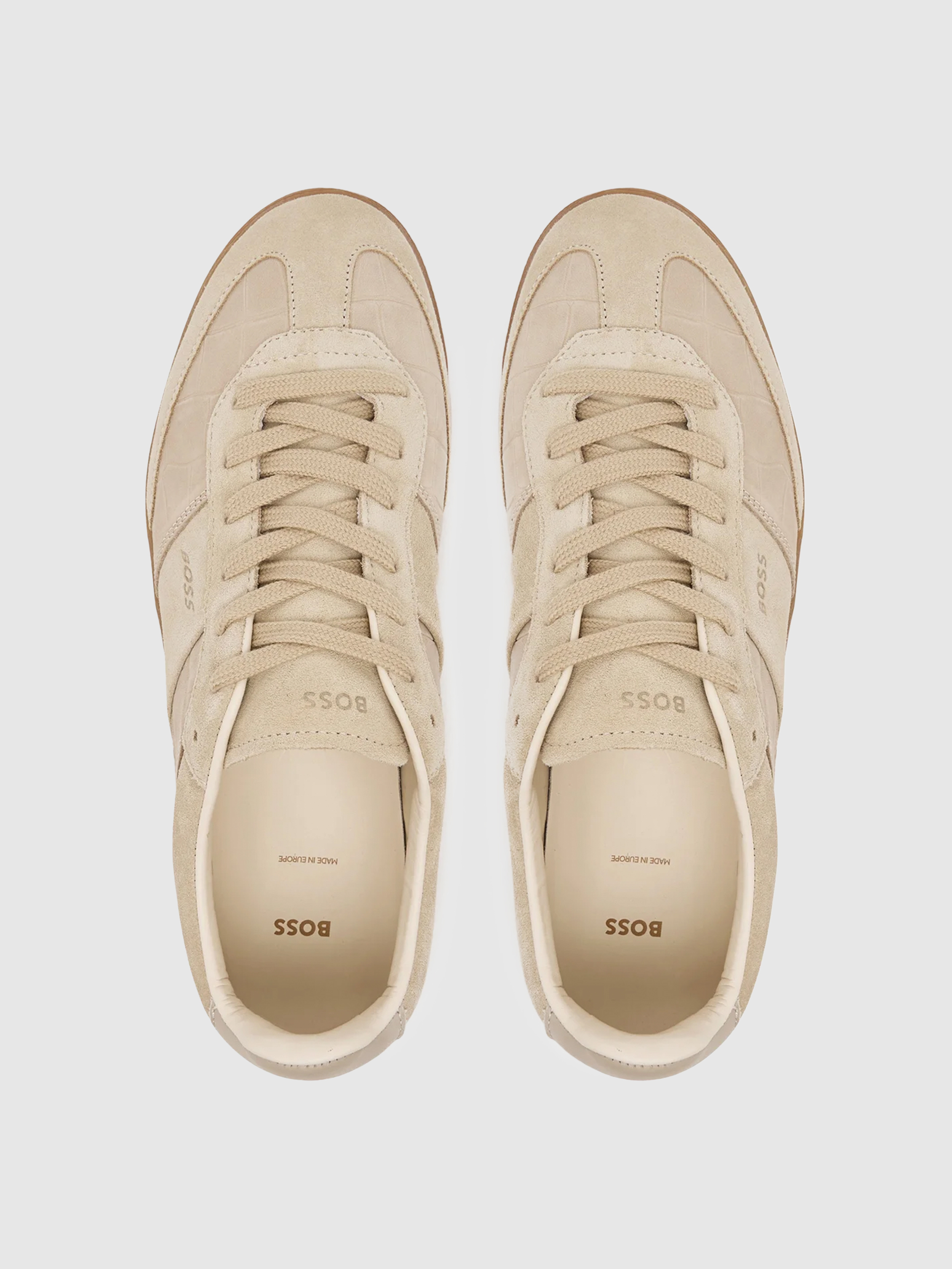 Tenis Mujer Beige Boss Orange