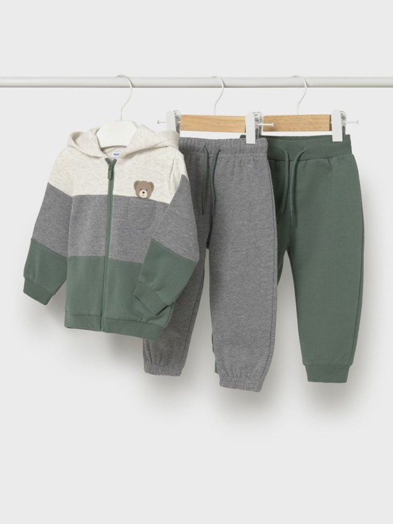 Tracksuit Baby Boy Green Mayoral I250918 Mellmak