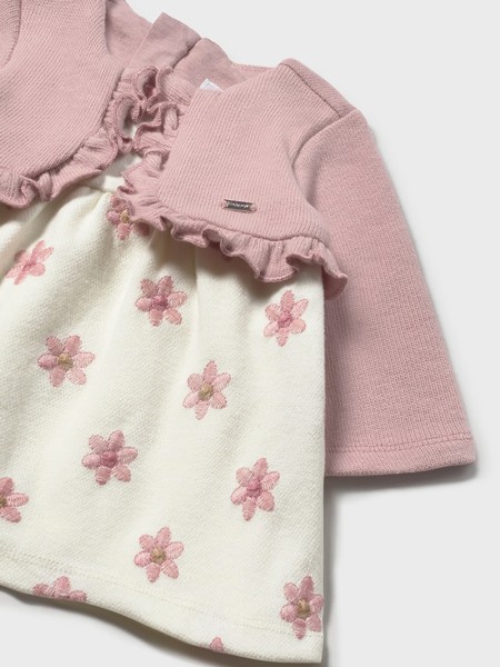 Dress Baby Girl Rose Mayoral Dress Baby Girl Rose Mayoral