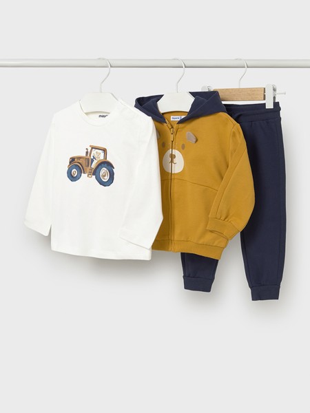 Tracksuit Baby Boy Yellow Mayoral