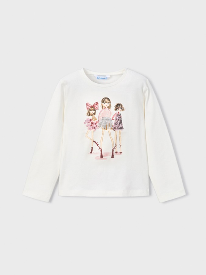 Pullover Girl Cream Mayoral