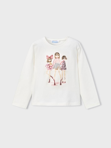 Pullover Girl Cream Mayoral