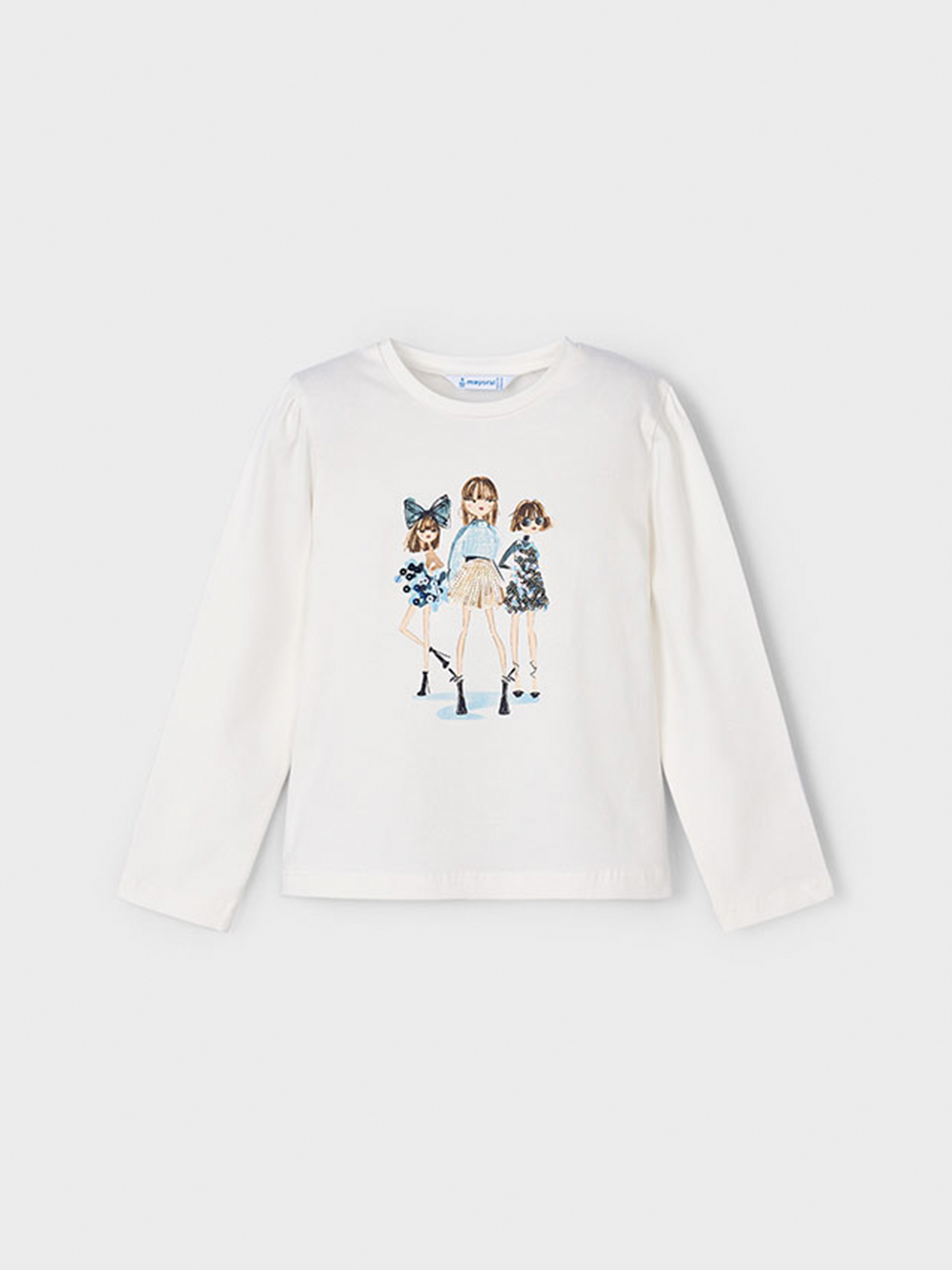 Pullover Girl White Mayoral