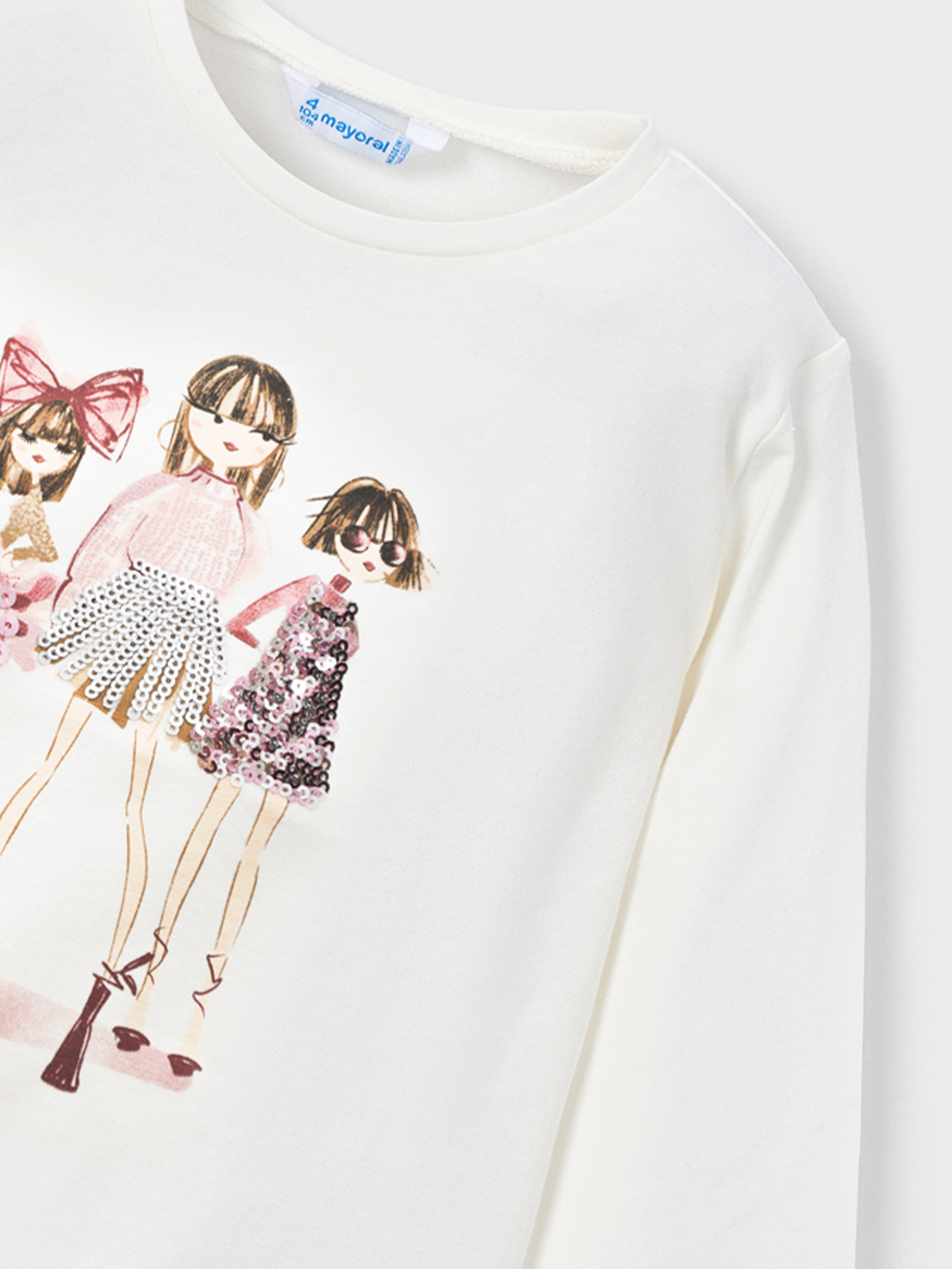 Pullover Girl Cream Mayoral