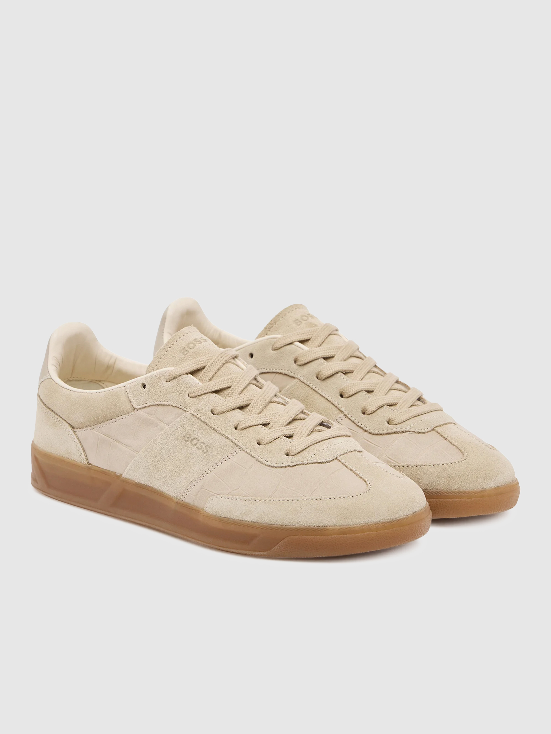 Tenis Mujer Beige Boss Orange