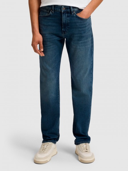 Pantalones Hombre Jeans Boss Orange