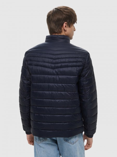 Chaqueta Hombre Azul Marino Boss Orange
