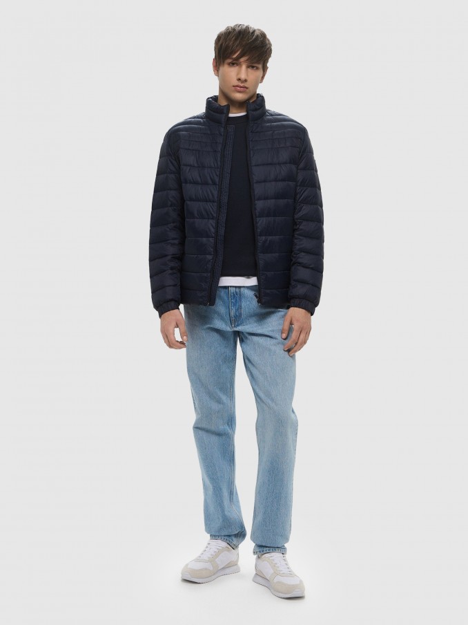 Chaqueta Hombre Azul Marino Boss Orange