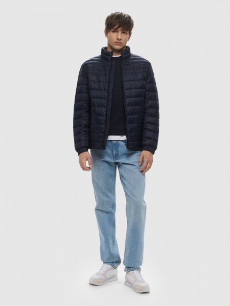 Chaqueta Hombre Azul Marino Boss Orange