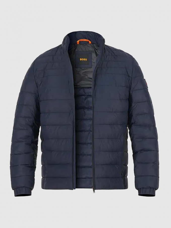 Chaqueta Hombre Azul Marino Boss Orange