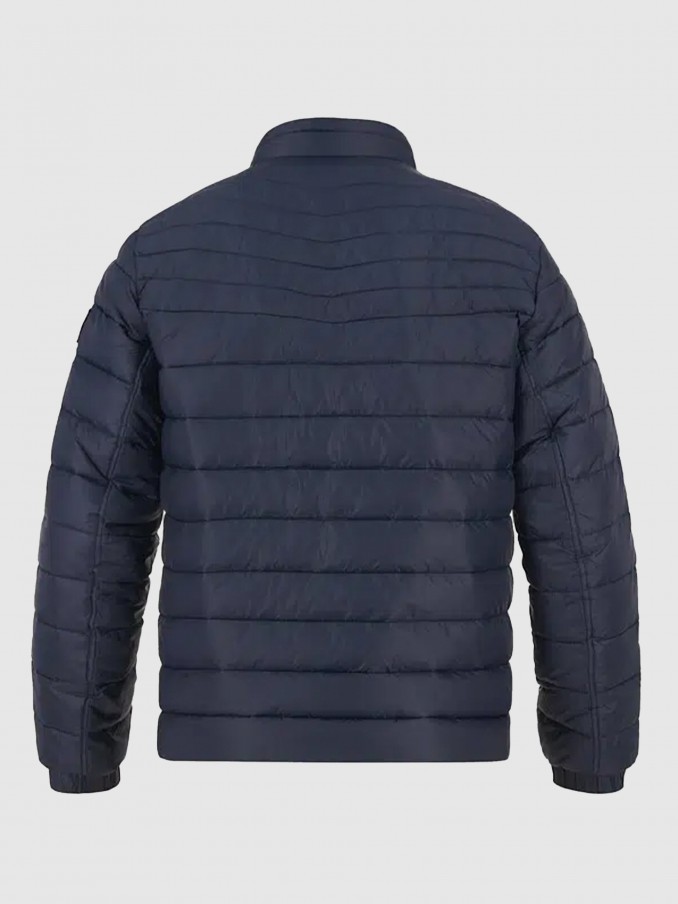 Chaqueta Hombre Azul Marino Boss Orange