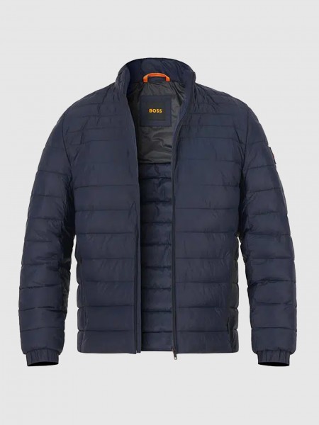 Chaqueta Hombre Azul Marino Boss Orange