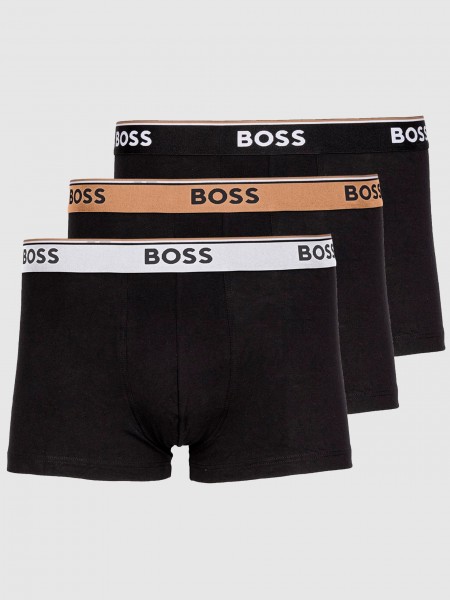 Calzoncillos Hombre Negro Boss