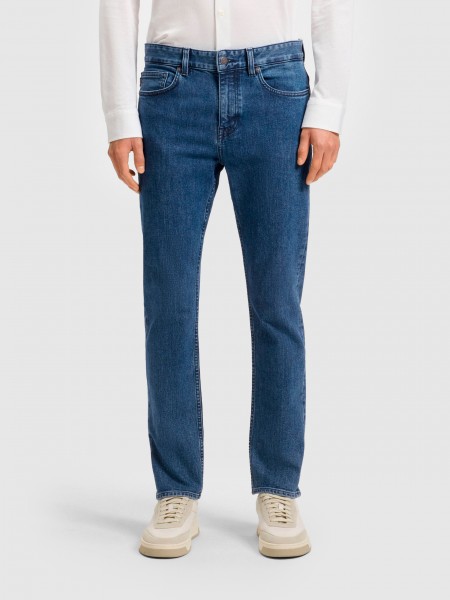 Pantalones Hombre Jeans Boss Orange