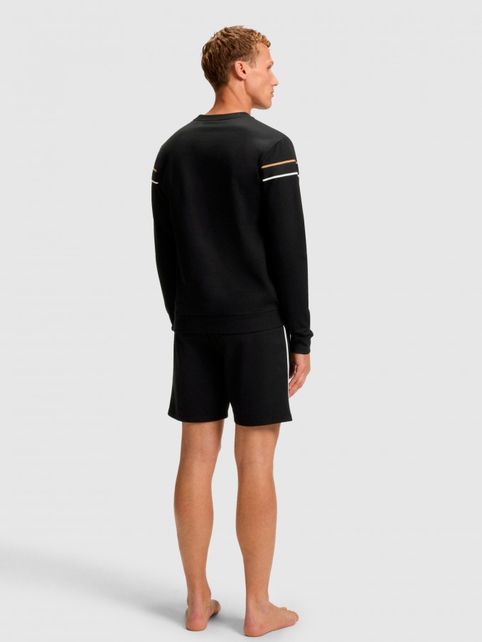 Pullover Man Black Boss