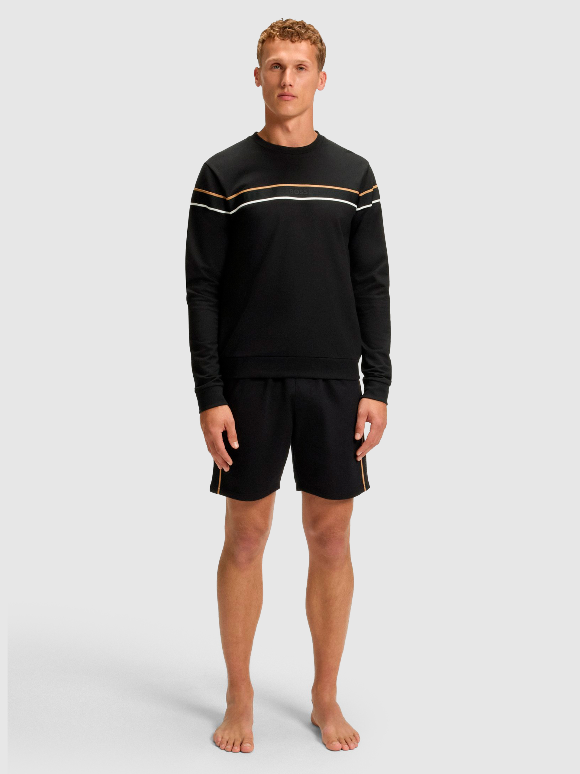 Pullover Man Black Boss