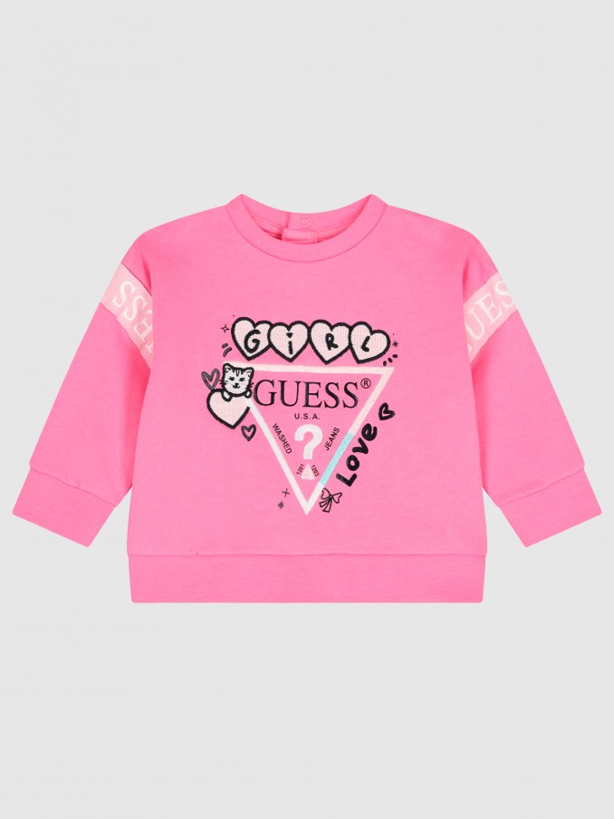 Chandal Bebe Niña Rosa Guess