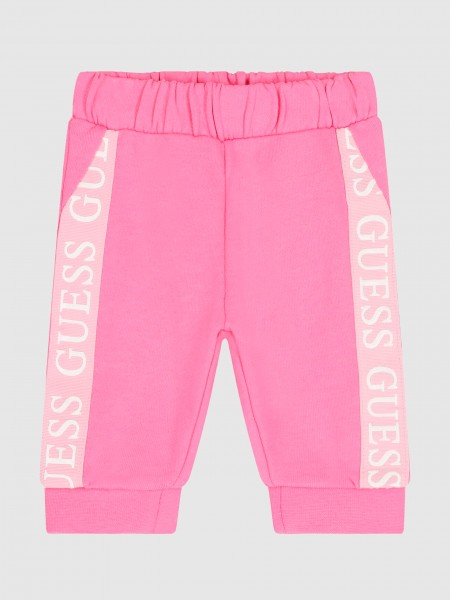 Tracksuit Baby Girl Rose Guess Tracksuit Baby Girl Rose Guess