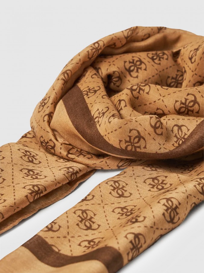 Scarves Woman Beige Guess