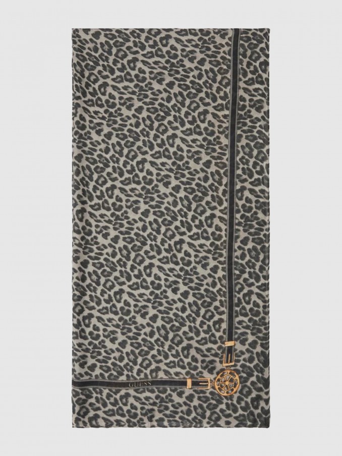 Bufandas Mujer Negro Guess