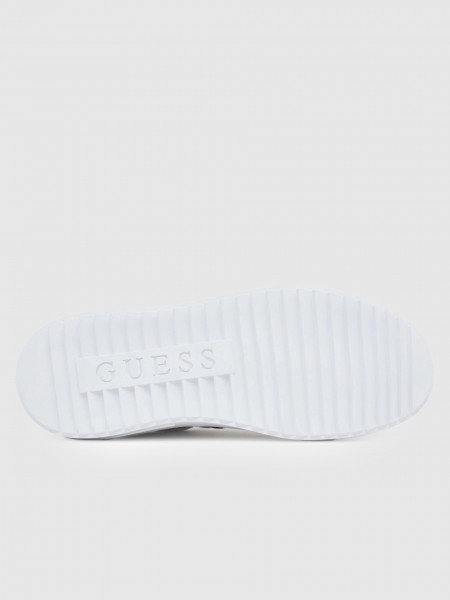 Tenis Mujer Beige Guess