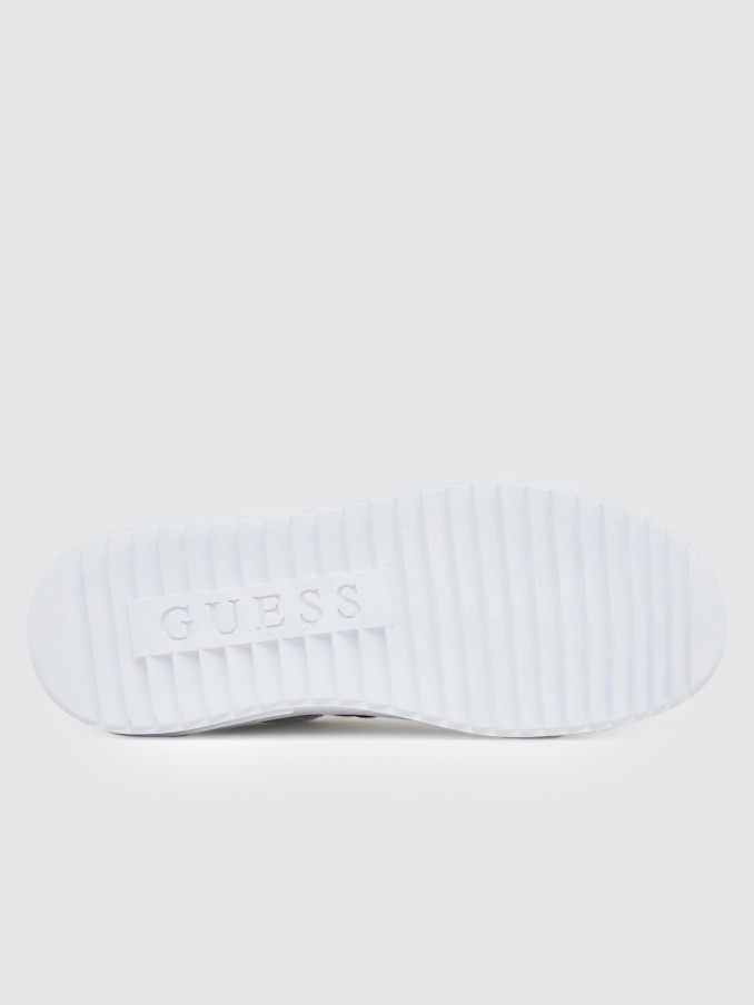 Tenis Mujer Beige Guess