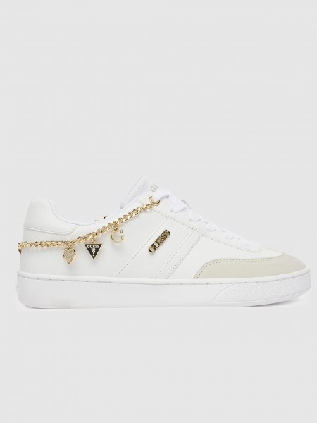 Tenis Mujer Blanco Guess