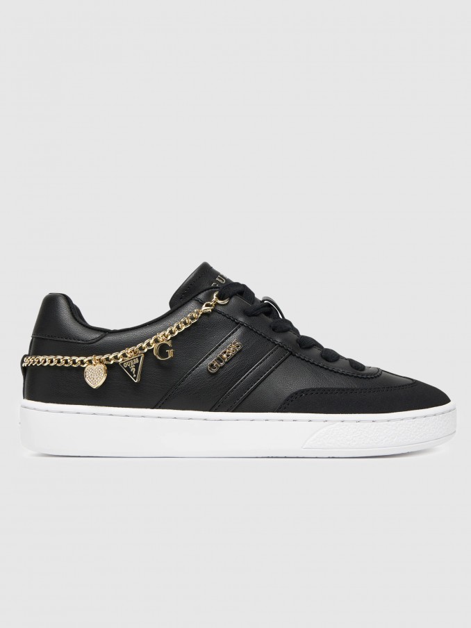 Tenis Mujer Negro Guess
