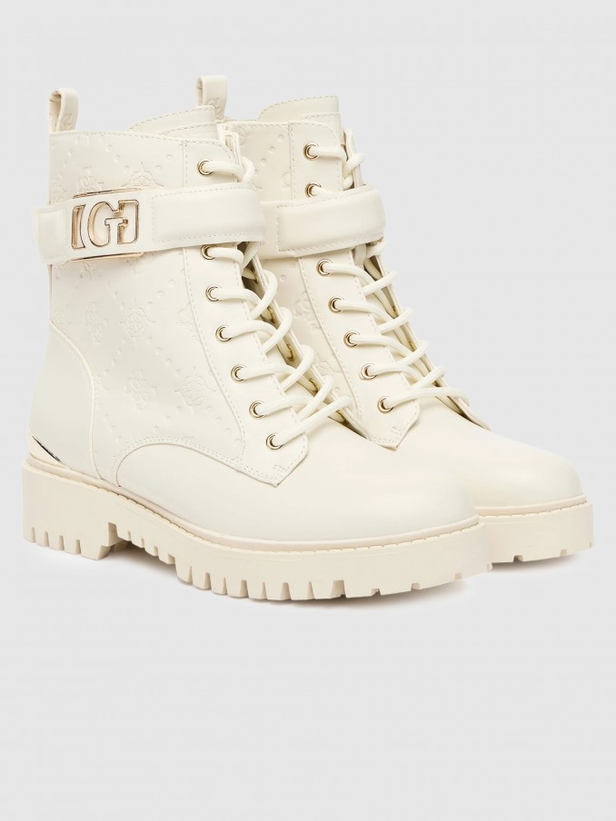 Botas Mujer Blanco Guess
