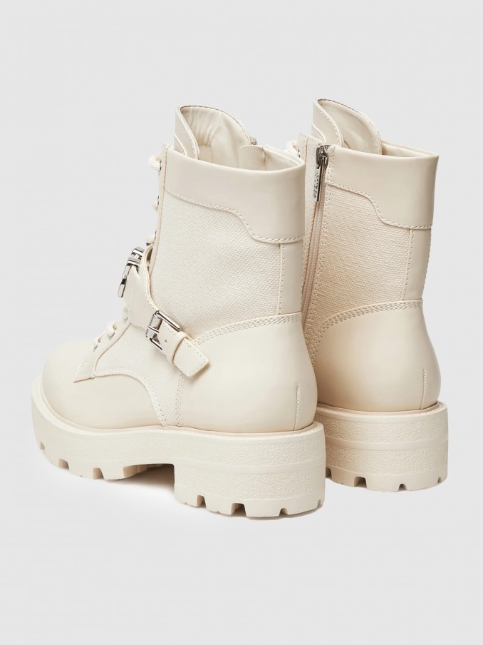 Botas Mujer Beige Guess