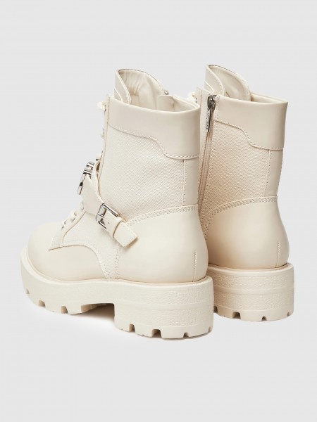 Botas Mujer Beige Guess
