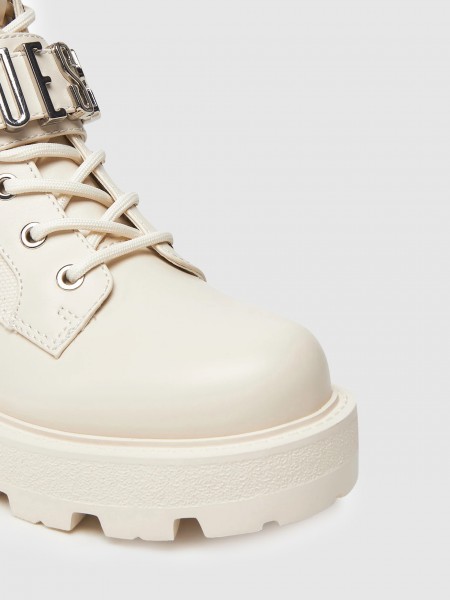 Botas Mujer Beige Guess