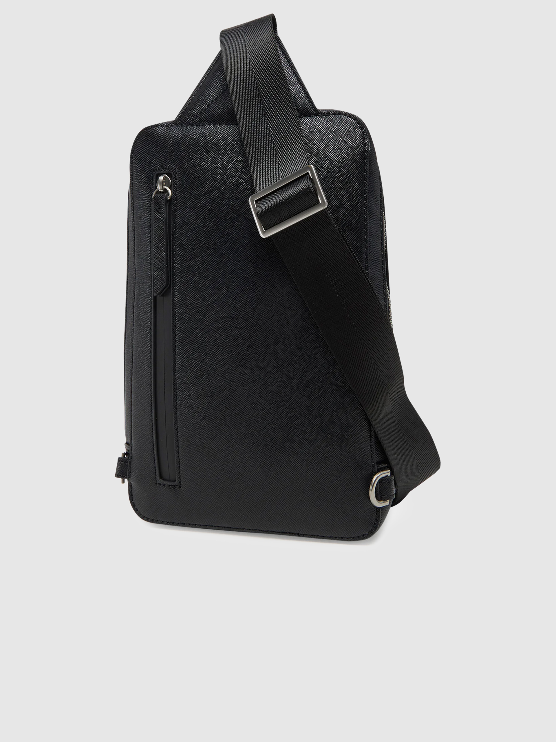 Bolsos de Hombro Hombre Negro Guess