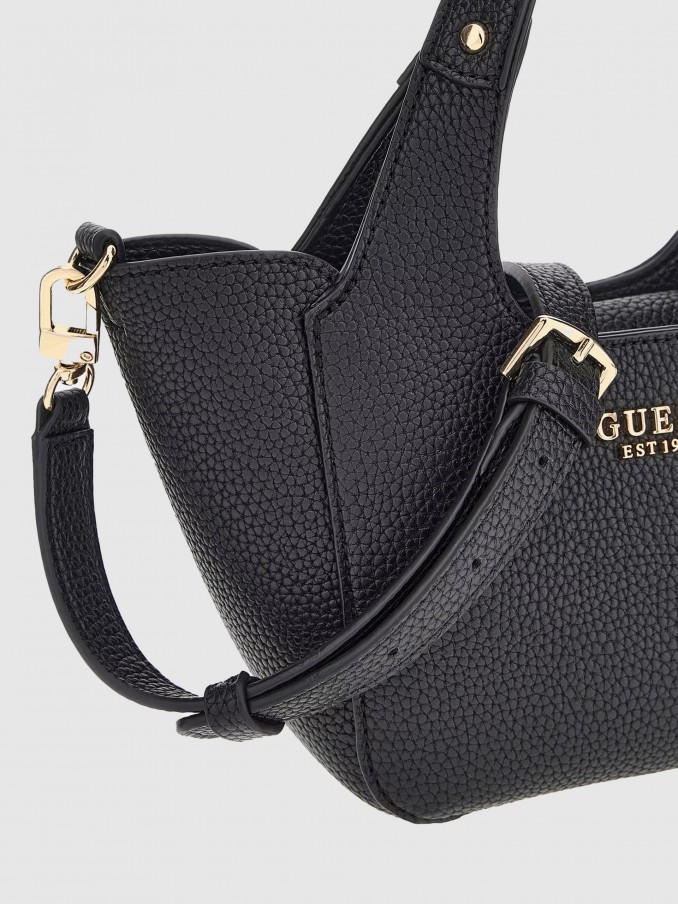 Bolsos Mujer Negro Guess