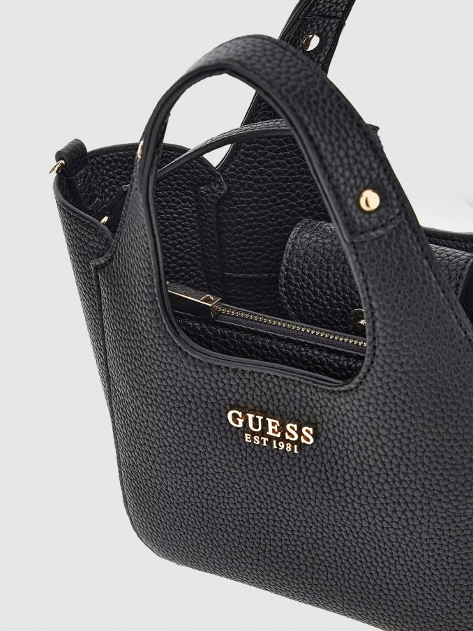 Bolsos Mujer Negro Guess