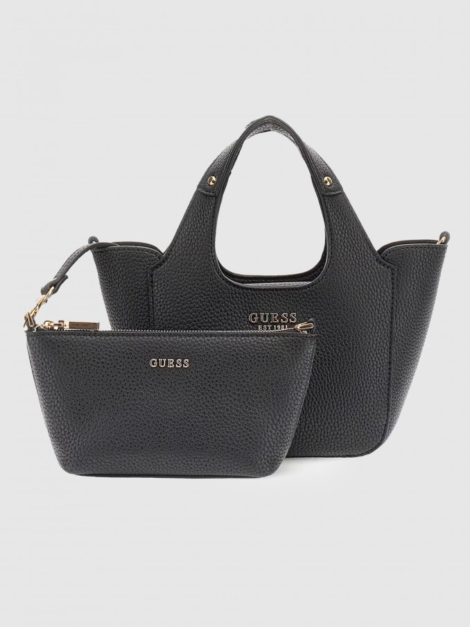 Bolsos Mujer Negro Guess