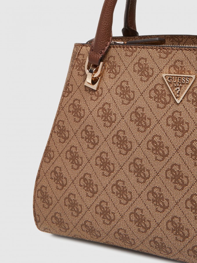 Bolso Mujer Marrón Guess