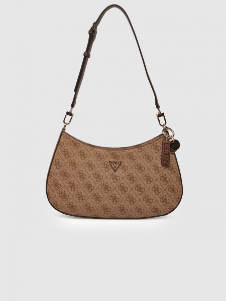 Bolsos de Hombro Mujer Marrn Guess