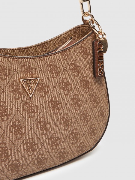 Shoulder Bags Woman Brown Guess Shoulder Bags Woman Brown Guess