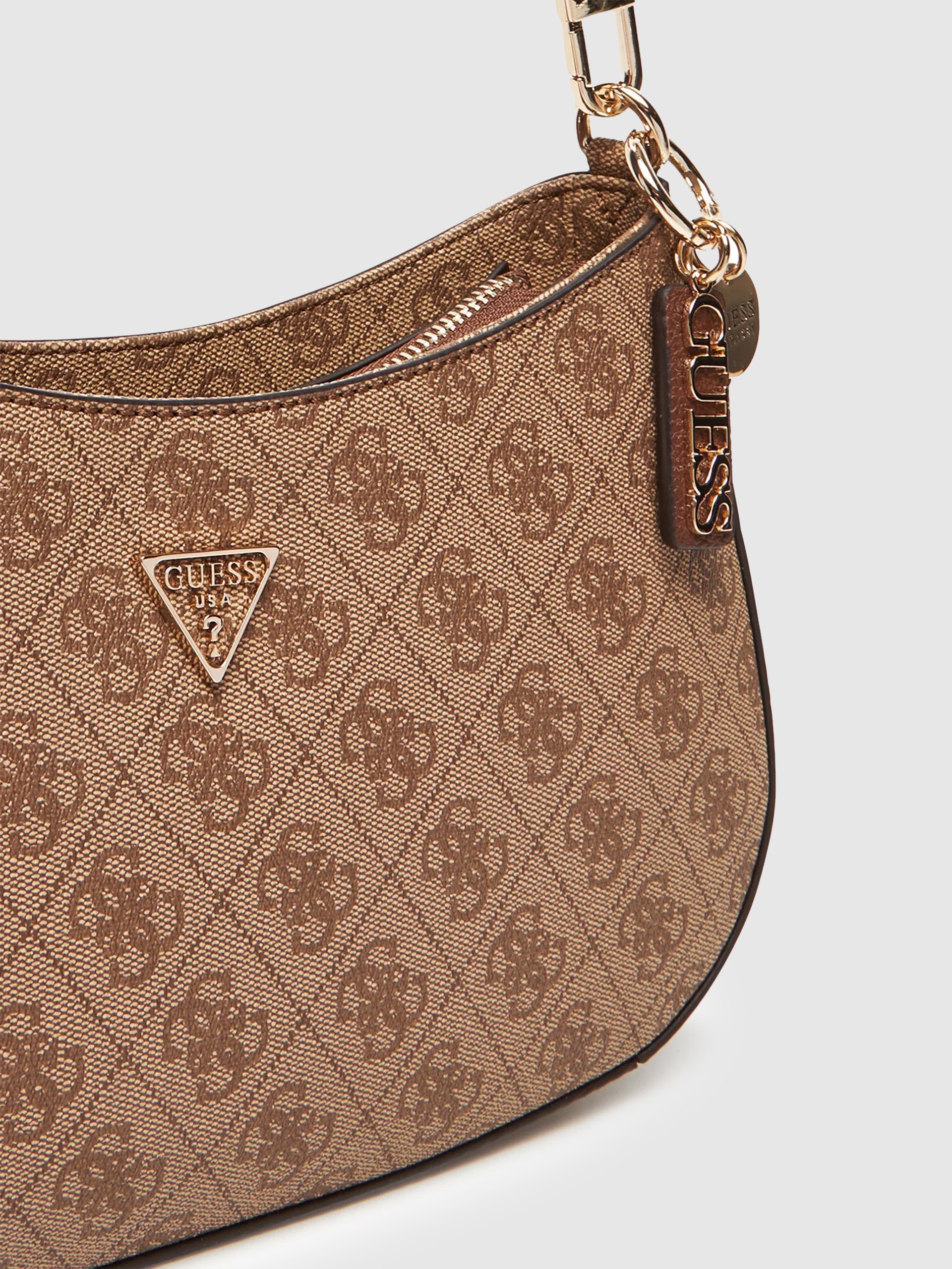 Bolsos de Hombro Mujer Marrón Guess