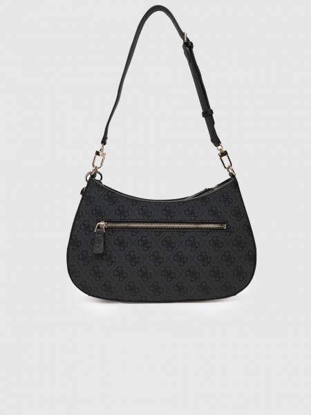 Bolsos de Hombro Mujer Negro Guess Bolsos de Hombro Mujer Negro Guess