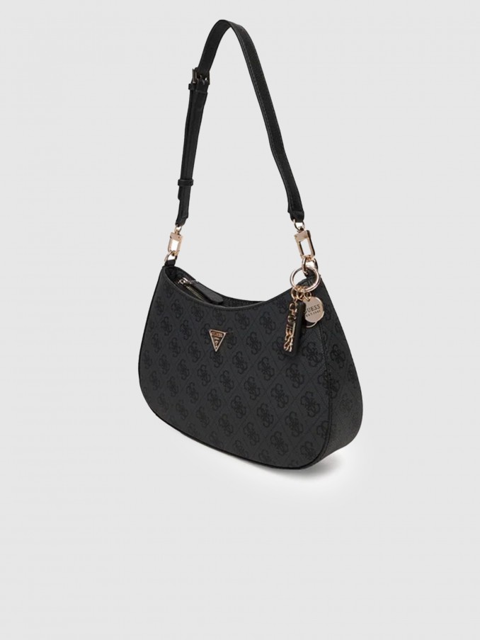Bolsos de Hombro Mujer Negro Guess